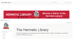 Desktop Screenshot of hermetic.com